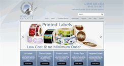 Desktop Screenshot of mercurylabels.com
